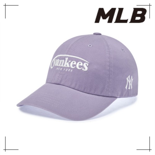 MLB公式 キャップ Jelly Unstruck Ball Cap NY (Ptn.Lavender)