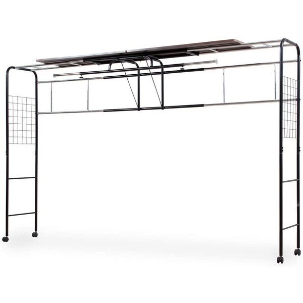 JKプラン UNI-0001-BKBR ブラックブラウン [ベッドラックハンガー] メーカー直送