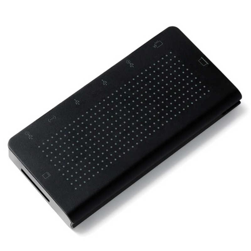 TWELVESOUTH　StayGo USB-C Hub Twelve South Black　TWS-OT-000021