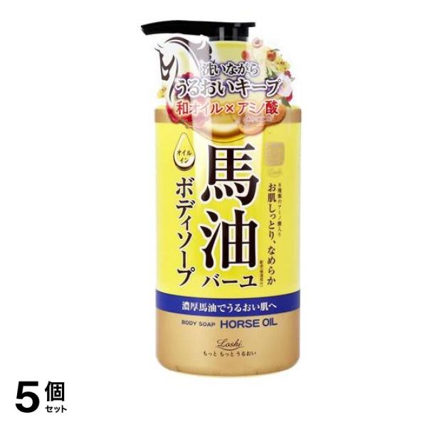 ロッシモイストエイド オイルイン ボディソープBN 450mL 5個セット