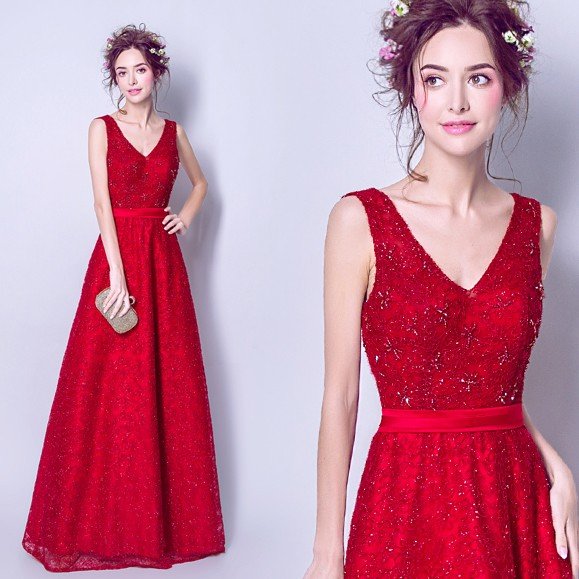 カラードレス コンサート 安い イブニングドレス 二次会 パーティードレス 演奏会 花嫁 フォーマル 9,232円