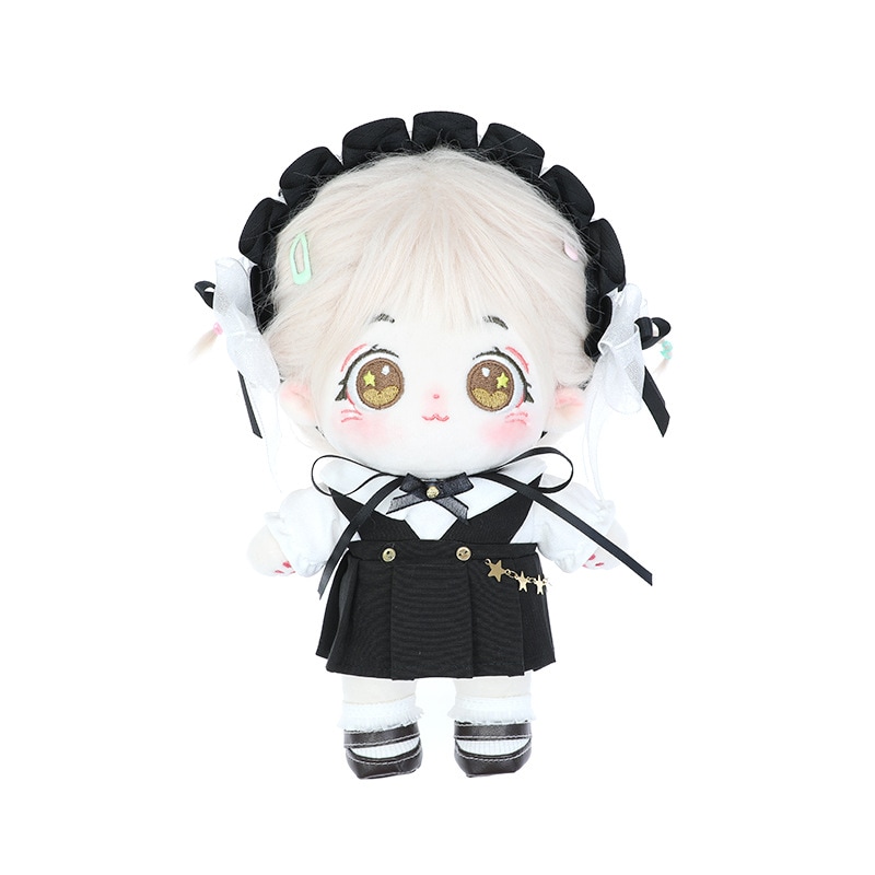 着せ替え人形 本体 20cm ぬいぐるみ 無属性 20cm ぬいぐるみ服 JK制服セット 洋服 韓国 コットンドール 綿人形 ミニ洋服 日常服人形 韓国ファッション アイドル衣装 キャラクター ドール
