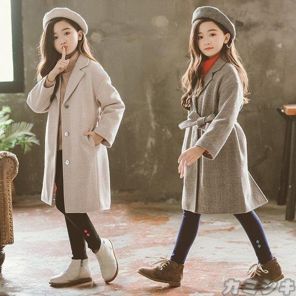 チェスターコート ラシャコート 子供服 秋冬 女の子 ロングコート 女児 アウター 切り替え 通学