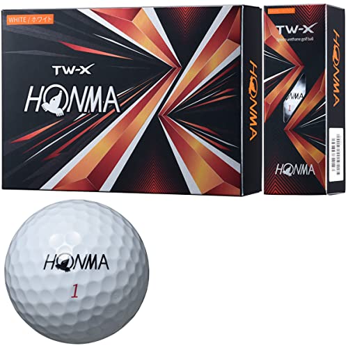 本間ゴルフ HONMA ボール TW-X ボール 2021年モデル 5ダースセット 5ダース(60個入り) ホワイト