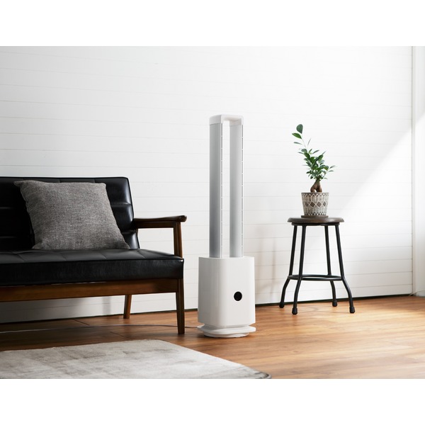 空気清浄/UV照射機能付ツインエアーサーキュレーター ホワイト