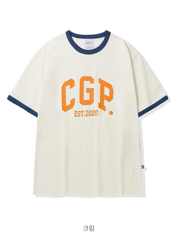 ★ codegraphy★ Ringer Ver CGP Arch Logo T-shirt 5COLOR CBE Qoo10 CODE GRAPHY Ringer Arch Logo ロゴ