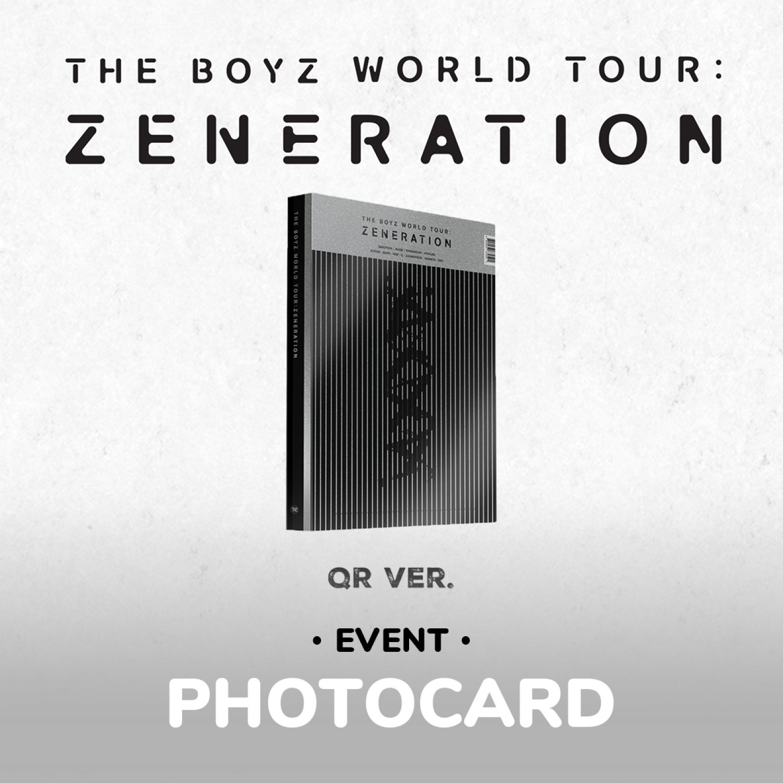 THE BOYZ - THE BOYZ 2ND WORLD TOUR : ZENERATION QR