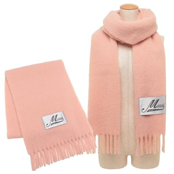 マフラー フリンジ付き ピンク レディース SCMC0059Y0 UTW918 00C13