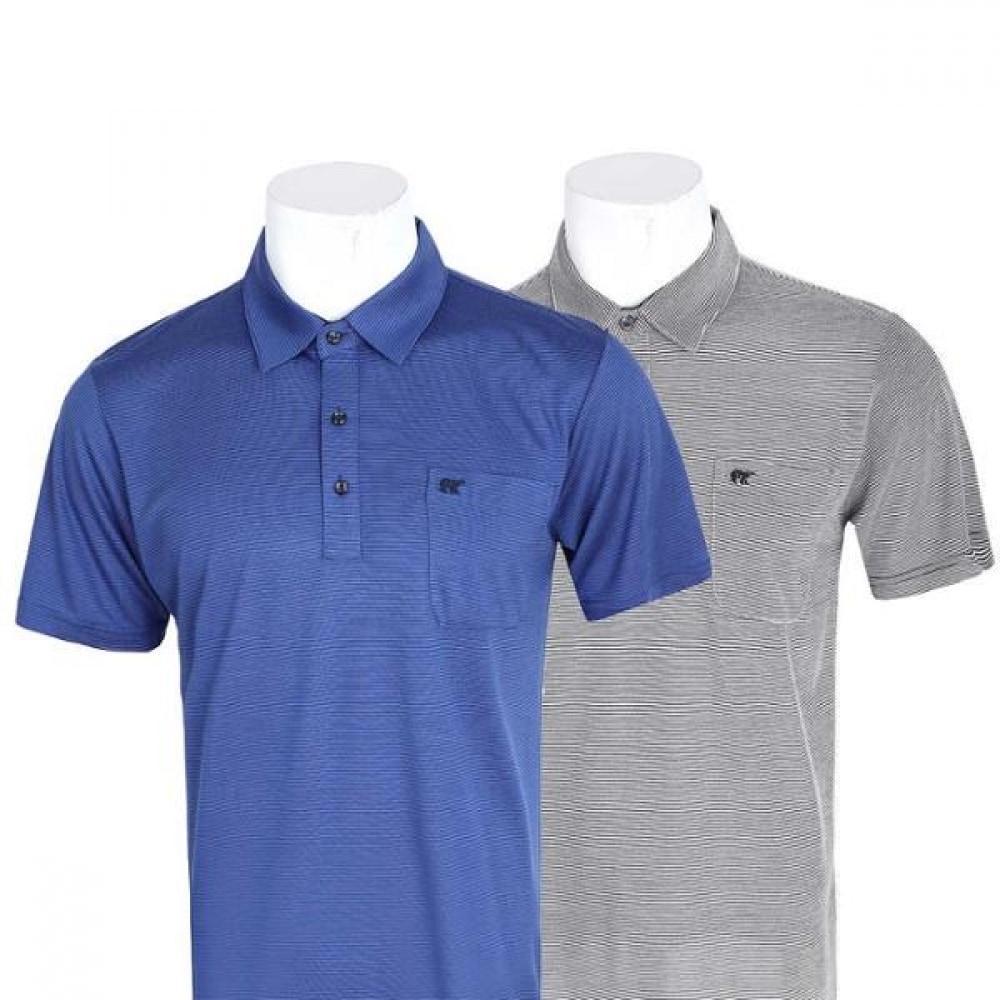 (ノーブルジーンズ) ノーブルジーンズ NAラインポケットカラー半袖Tシャツ