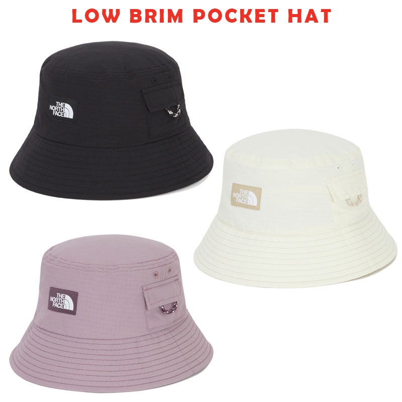 韓国正規品保証 関税負担なし NE3HR03A_LOW BRIM POCKET HAT デイリー 基本 着装 男子 女子 人気 韓国 ファッション 男女共用 アウトドア