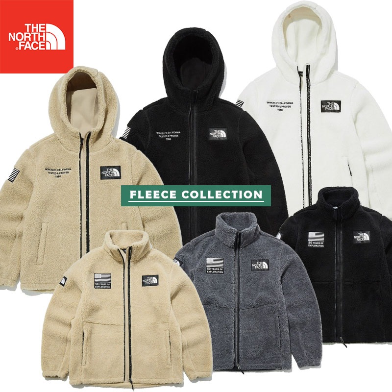 韓国正規品保証 関税負担なし NJ4FM60A SNOW CITY EX FLEECE JACKETデイリー 基本 着装 男子 女子 人気 韓国 ファッション 男女共用 アウトドア