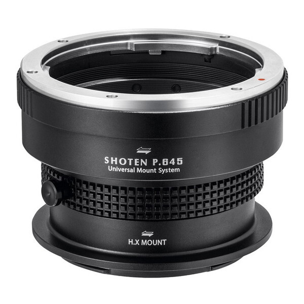 SHOTEN P645-HX-U UMSシリーズ マウントアダプター (ペンタックス645(DAレンズ対応)マウントレンズ ハッセルブラッドXマウント変換 絞りリング付き)