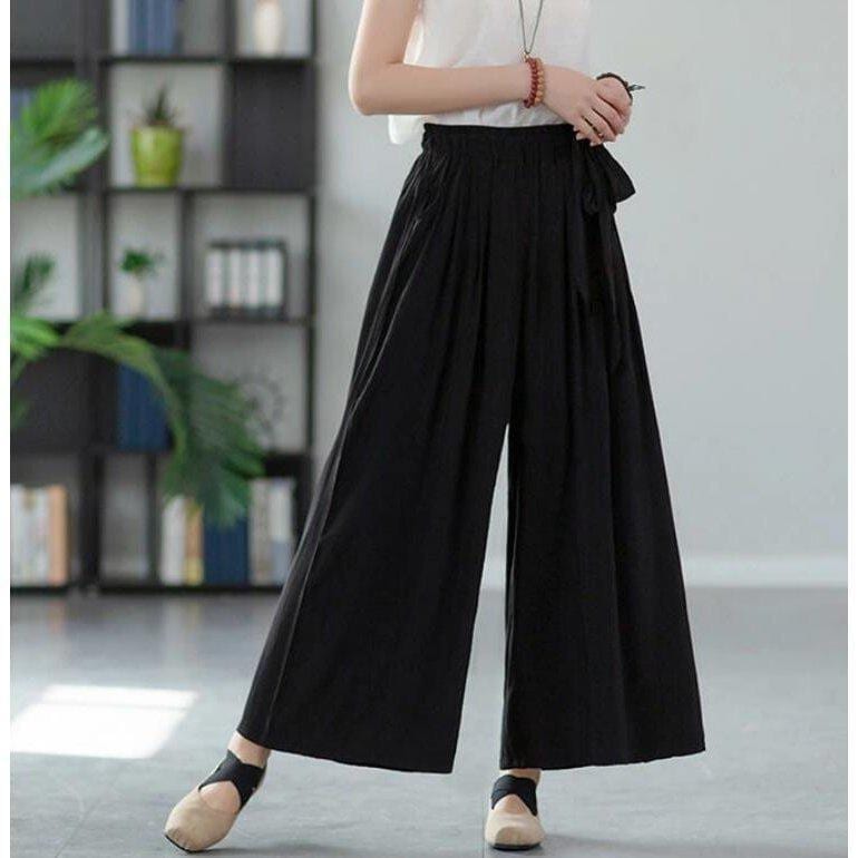 ワイドパンツ レディース ガウチョパンツ 春 夏 大きいサイズ ボトムス キュロット パンツ フレアパンツ 体型カバー リラックス 着痩せ