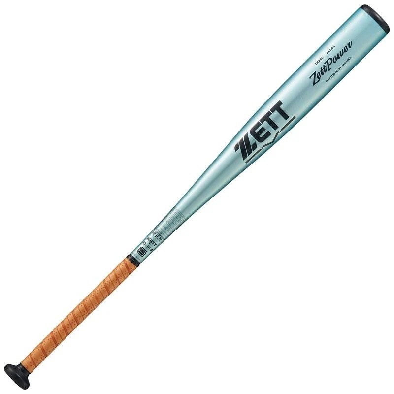 硬式野球 金属製バット ZETTPOWER スカイシルバー BAT11383C-2201