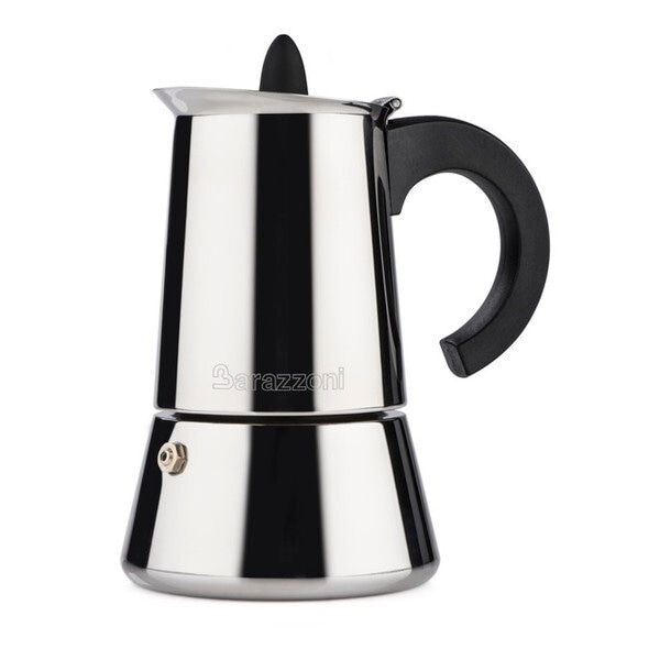 Barazzoni IH対応&直火式エスプレッソメーカー 4カップ用 830008004