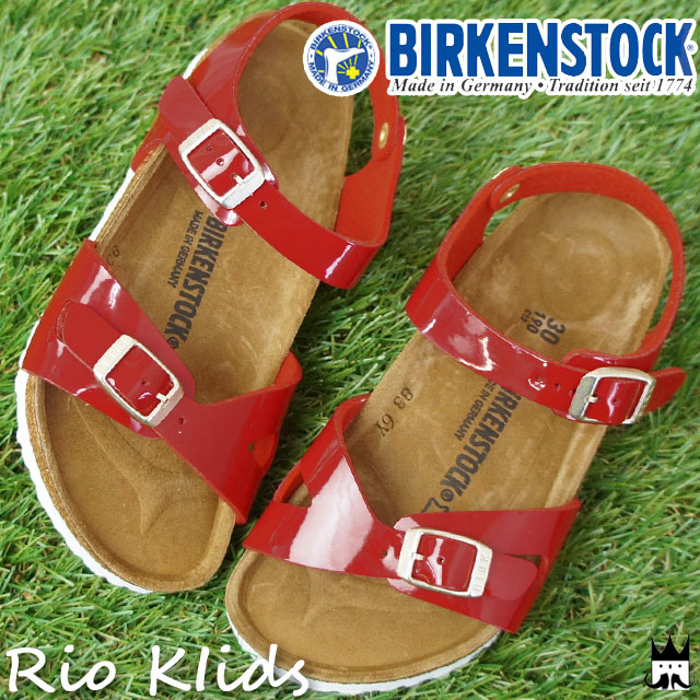 ビルケンシュトック BIRKENSTOCK キッズ ジュニア コンフォートサンダル リオキッズ 1005888 女の子 子供靴