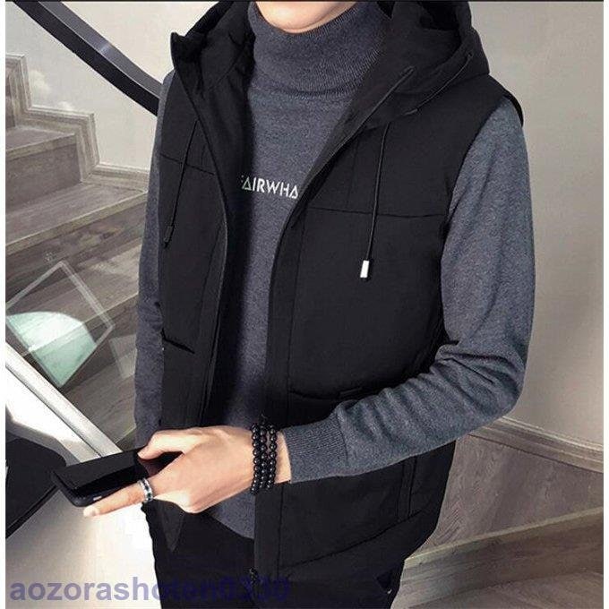 ベスト メンズ ダウンベスト 中綿ベスト ペアルック ノースリーブ 秋 冬 ジャケット 前開 コート