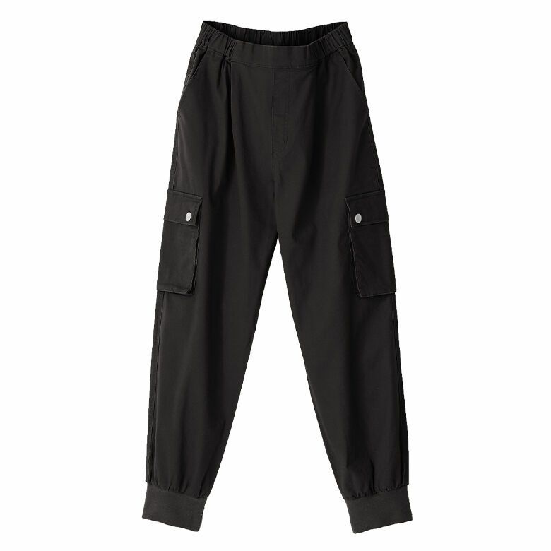 ボトムス パンツ ジョガーパンツ ストレッチパンツ ウエストゴム ポケット かわいい 大人可愛い きれいめ シンプル 上品 おしゃれ かっこいい カジュアル こなれ感 個性的 主役級 存在感 抜け感