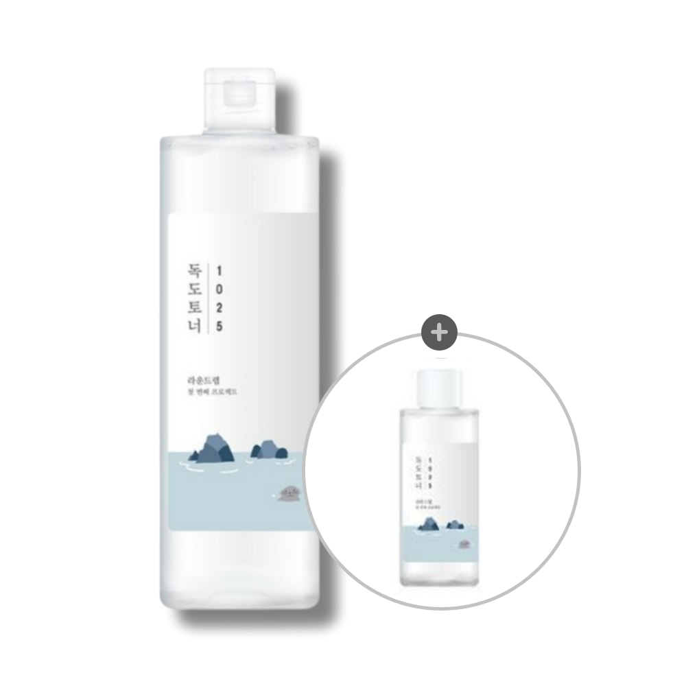 ROUND LAB[韓国化粧品]ラウンドラップ1025独島トナー本品500ml（+100ml追加）