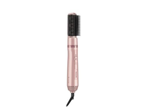 テスコム ヘアドライヤー カールドライヤー マイナスイオン 軽量 22mm ブラシ付き ラク抜きプラグ ピンクゴールド TC330A-N