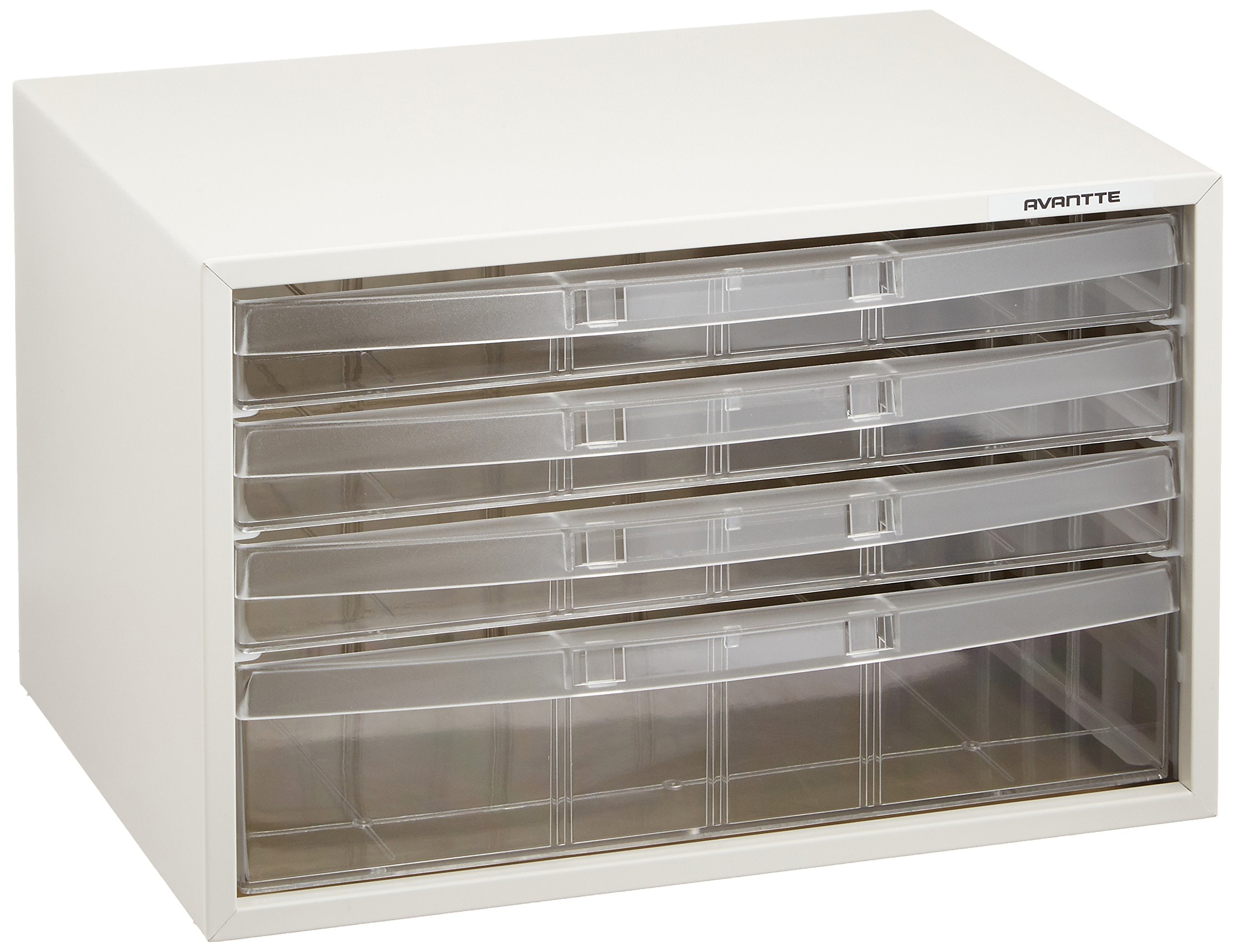 全国送料無料 ナカバヤシ アバンテ レターケース 書類収納 A4 浅3深1段 AL-W4-W