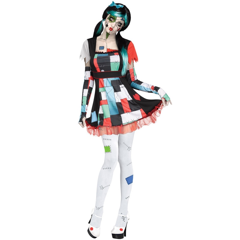 コスプレ 仮装 ラグドール SM 【 コスプレ 衣装 ハロウィン 仮装 コスチューム 人形 女 余興 女性用 レディース パーティーグッズ 大人用 】