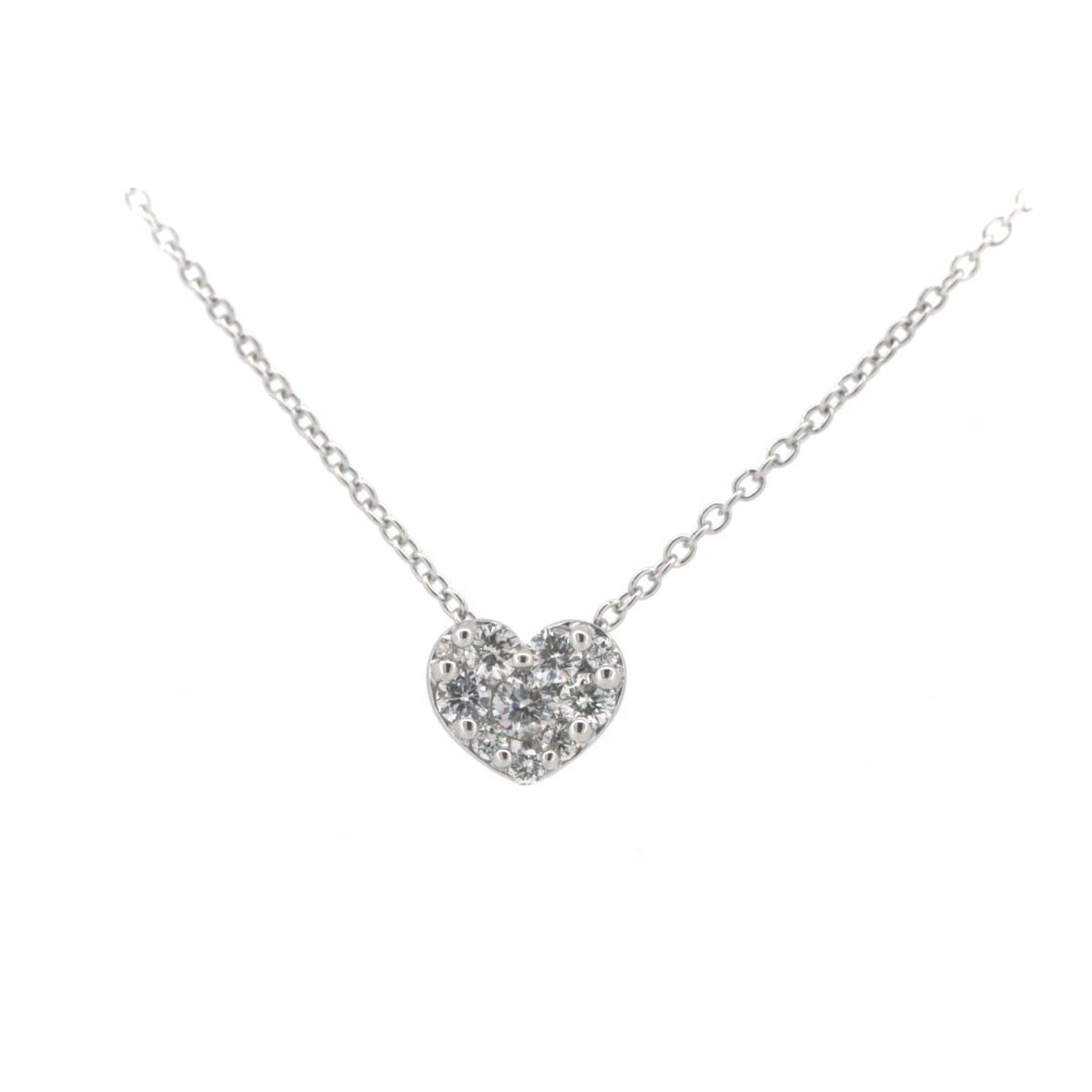 ポンテヴェキオ ダイヤモンド ネックレス 0.25ct K18WG(18金 ホワイトゴールド) 質屋出品