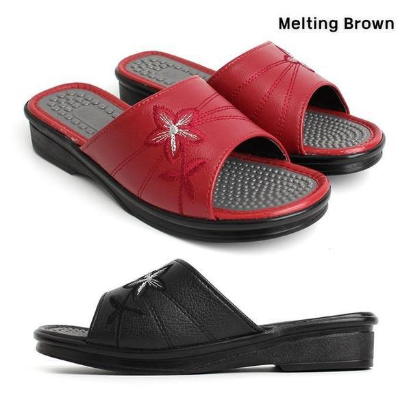 女性カジュアルデイリーハイヒールスリッパ3.5cm