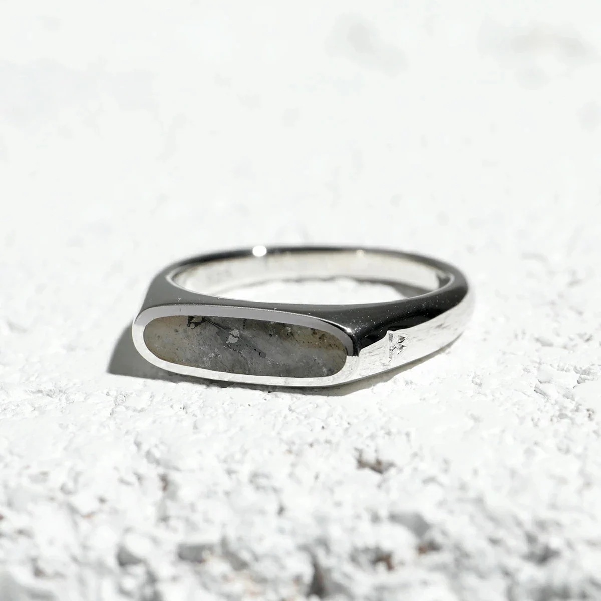 TOMWOOD トムウッド リング メンズ Mario Ring Larvikite マリオ ラルビカイト 101360 silver925 天然石 アクセサリ 33,365円