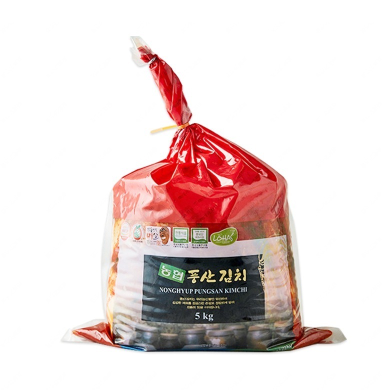 農協キムチ 5kg（又は1kg 5袋） ポギキムチ 韓国産　キムチ