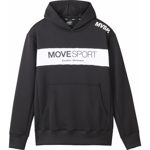 デサント DESCENTE ムーブスポーツ ライトスムーススウェット フーディー マルチスポーツ スウェットパーカー ST4FSW42M-BK00スポーツ用品