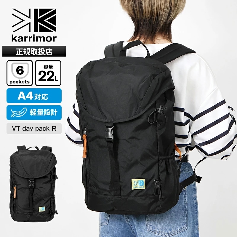 リュックサック 22L VT day pack R デイパック メンズ レディース 雨蓋モデル ポールキャリア付き 2026年春夏新作 501219 ブランド [正規取扱店]
