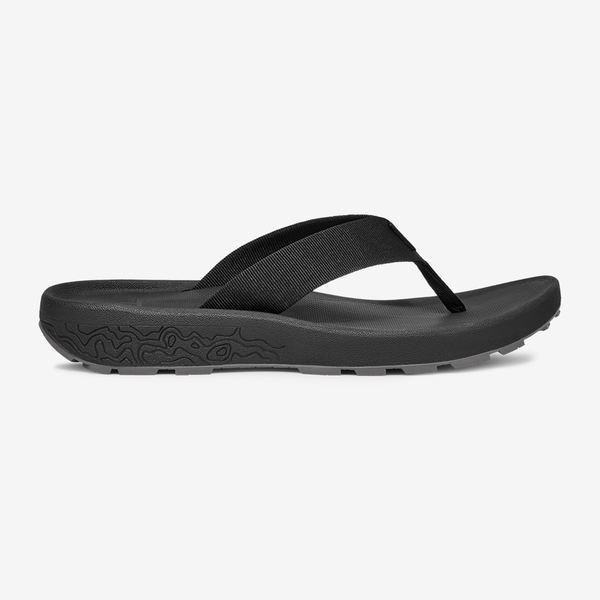TEVA メンズ ふわふわクッション アウトドア ウォーター ビーチサンダル Hydratrek Flip STVM2510921-BLK