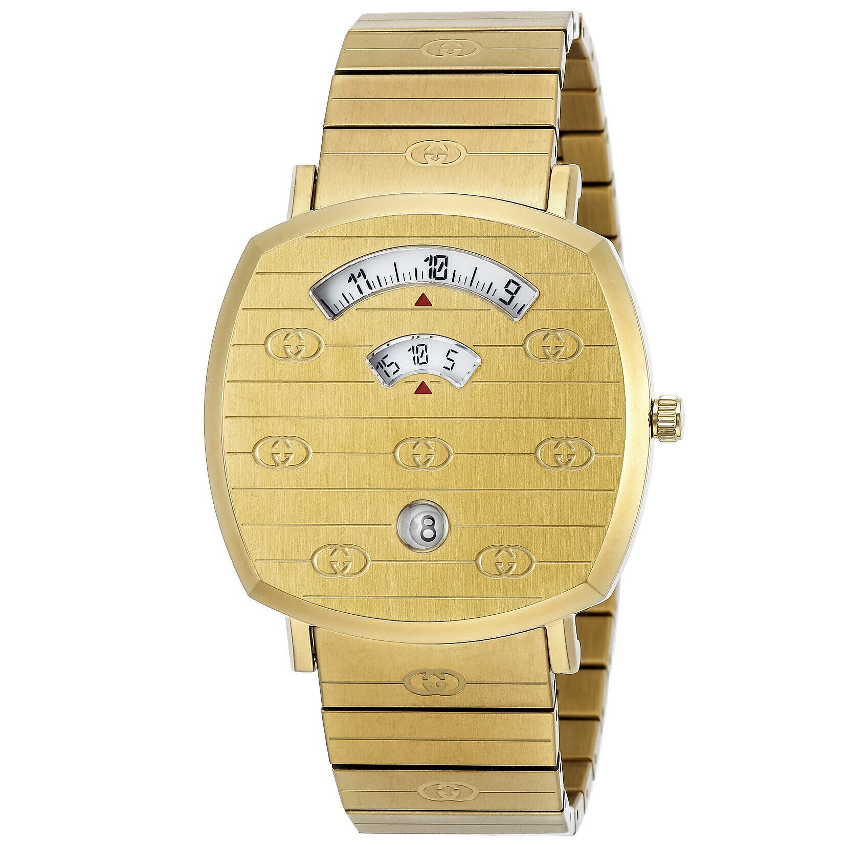 【腕時計】 GUCCI(グッチ) GRIP / グリップ メンズ ホワイト クォーツ YA157409 時計 ブランド