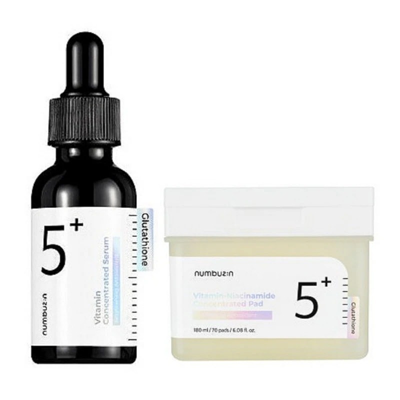 5番 白玉グルタチオンＣ美容液, 30ml+フィルムパッド 70枚