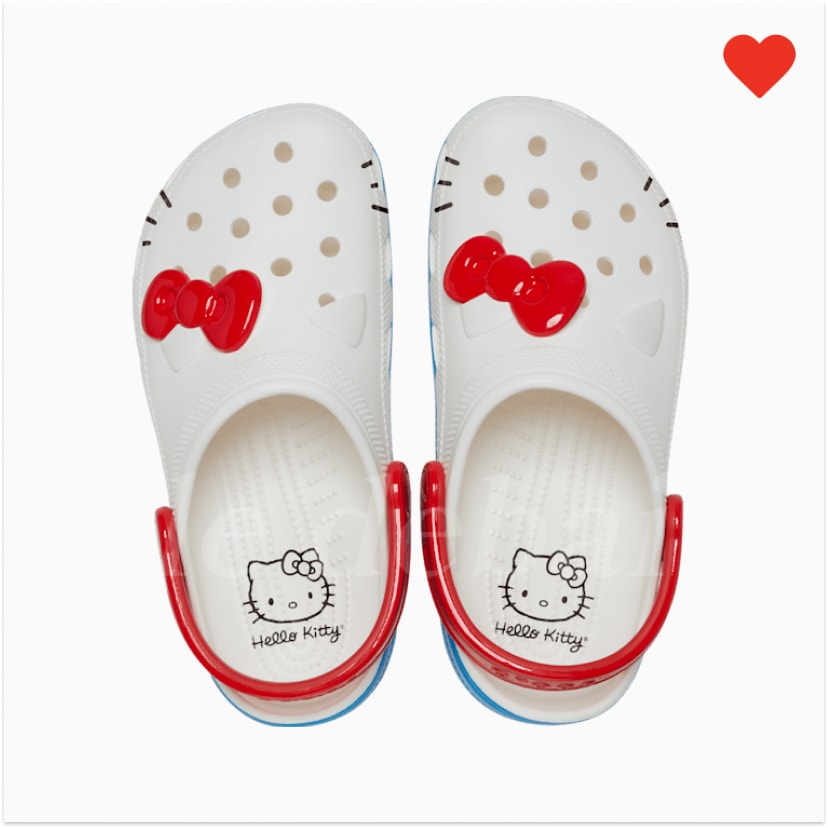 【ハローキティ 50周年】クロックス ハローキティ アイアム クラシック クログ (韓国正規品) 12,105円