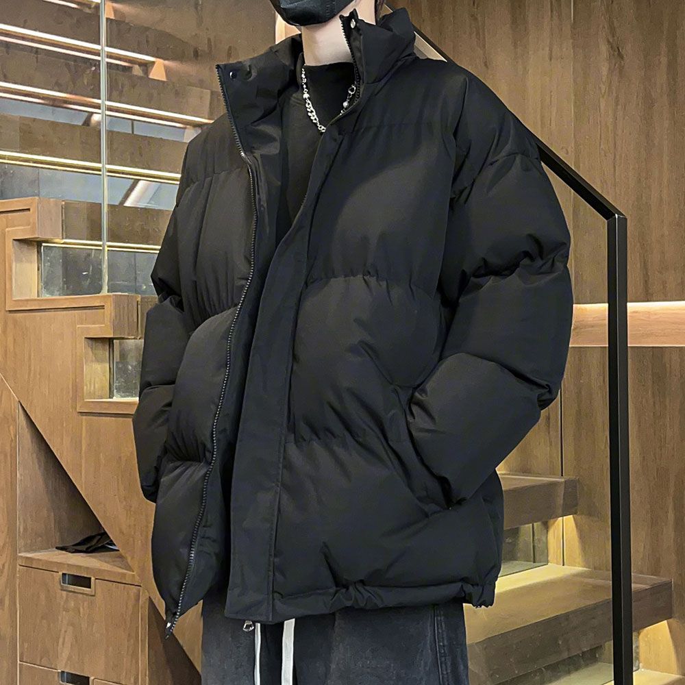急速出荷2025INS大人気 新作 新しい ゆったり 着痩せ スタンドカラー 中綿ジャケット 百掛け トレンド ダウンコート 5,321円