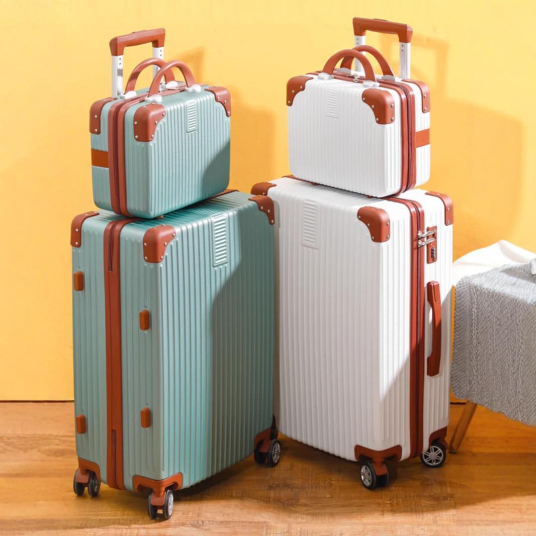 【厳選工場】男性と女性のための荷物インターネットセレブレトロ20インチ小型旅行トロリーケース24インチ学生耐久性