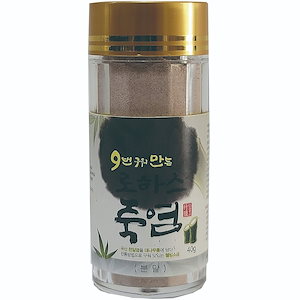 韓国ロハス食品9番焼いたロハス竹塩粉末40g1個