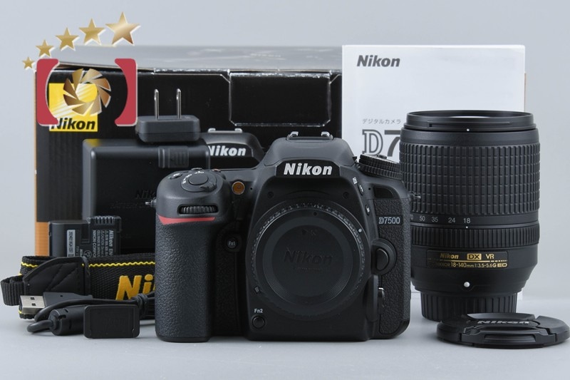 D7500 18-140 VR レンズキット シャッター回数僅少 元箱付き
