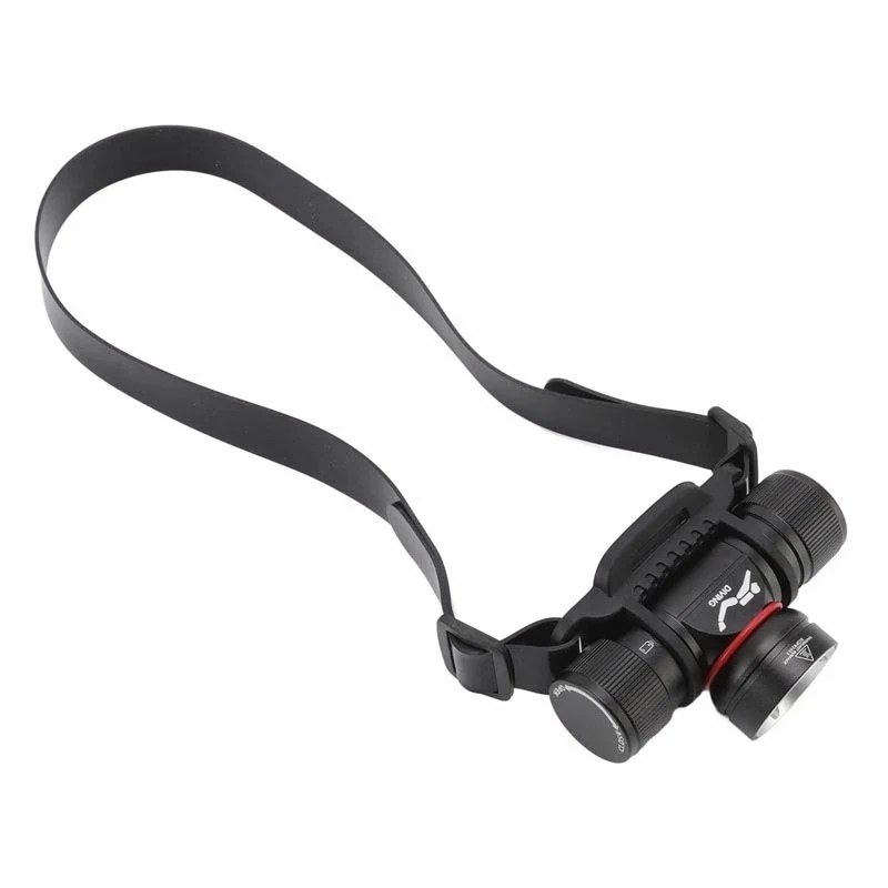 【急速出荷!】1000lm水中ヘッドライト洞窟用5モード ダイビングヘッドランプ ホワイトライト 5,192円