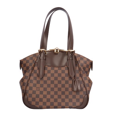ルイ・ヴィトン ヴェローナMM ダミエ ショルダーバッグ MAXツインタイア442-tLOUIS VUITTON N48049ルイ・ヴィトン
