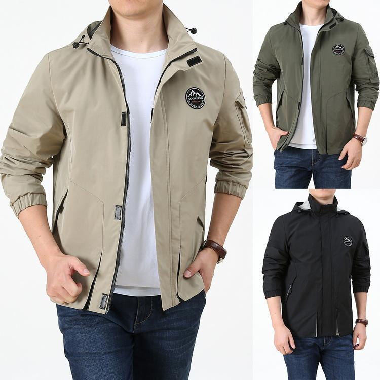 マウンテンパーカー メンズ アウトドアウェア ジャケット マウンパ 秋物 秋服 アウター 大きいサイズ 防風防寒 登山