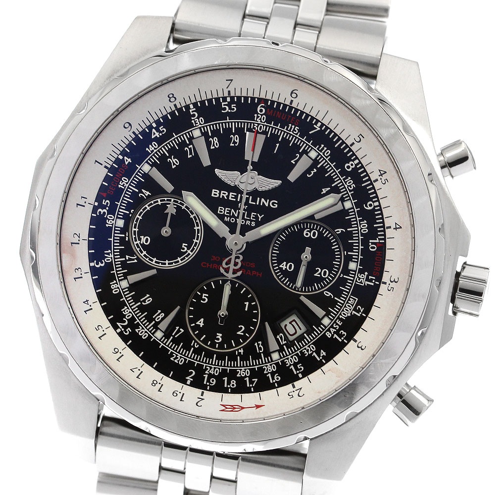 ブライトリング BREITLING A25363 ベントレー モーターズ クロノグラフ 自動巻き メンズ _904504【中古】