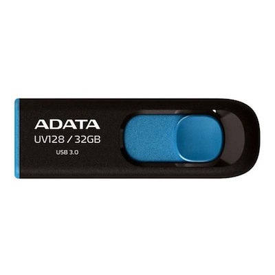 他サイト： USB3.0フラッシュメモリ AUV128シリーズ 32GB ブラック+ブルー AUV-128-32G-RBEの商品画像