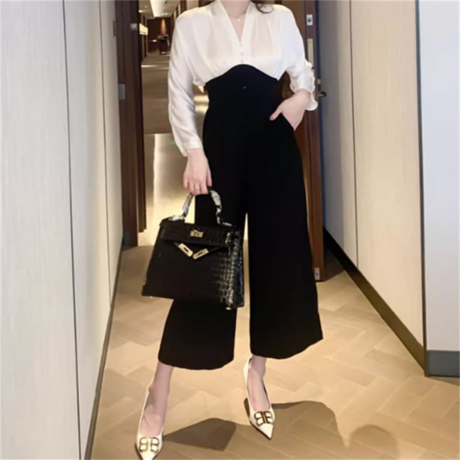 パンツドレス ロングドレス ワンピース 衣装 パーティドレス ロング ロング丈 ドッキング プリント切り換え コルセット風 フォーマル エレガント 可愛い 大人可愛い きれいめ シンプル