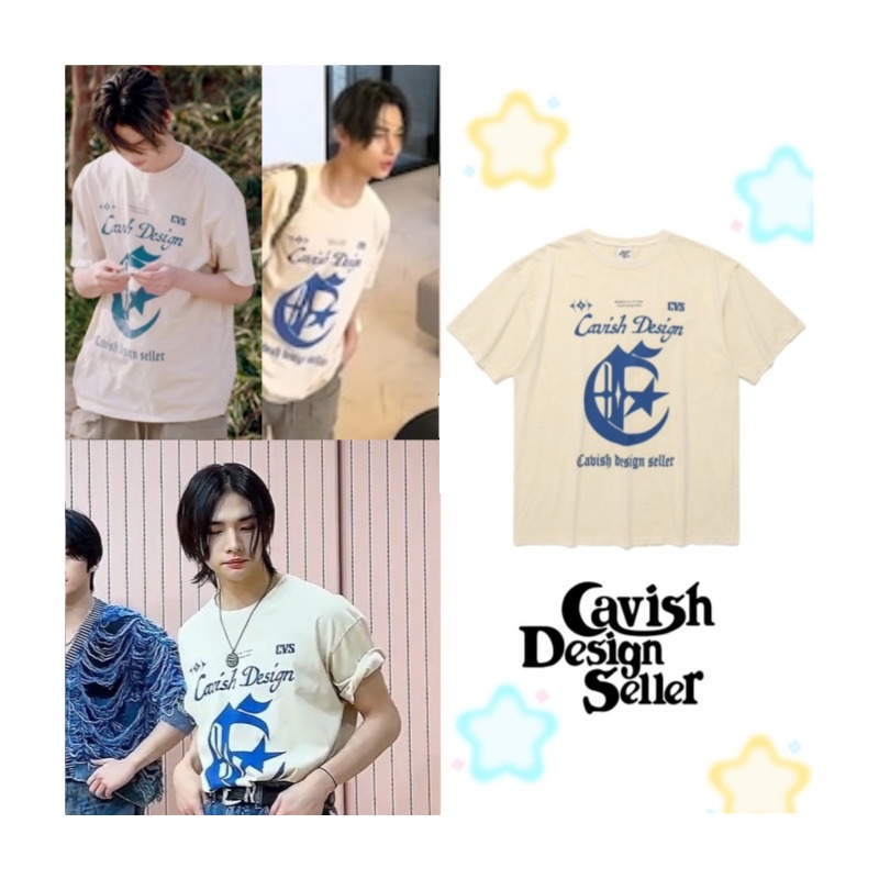 [Stray Kids ヒョンジン / ENHYPEN ニキ 着用]PIGMENT CENTURY SS TEE IVORY