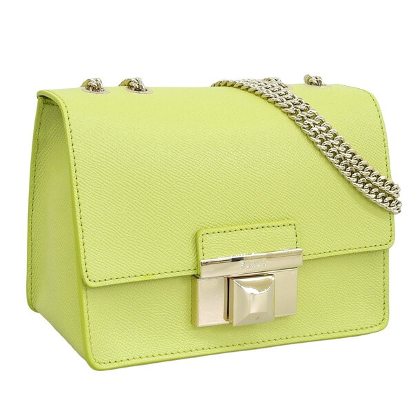 フルラ バッグ レディース チェーン ショルダーバッグ アウトレット レザー グリーン ヴェネレ ベネレ VENERE CROSSBODY MINI WB00936BX03062371S FURLA