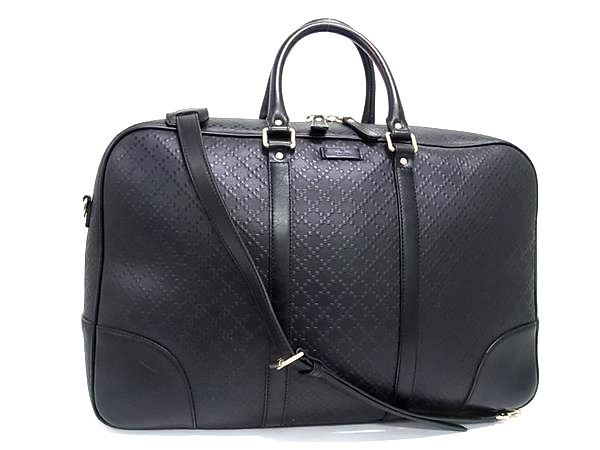 グッチ ハンドバッグ ディアマンテ ボストンバッグ PVC×レザー 353394 2WAY ゴールド金具 ブラック 旅行 大容量 トラベルバッグ 鞄 ブランド 高級【本物保証】 45,240円