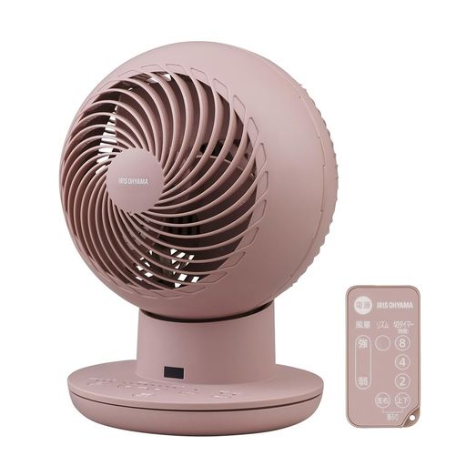 サーキュレーター WOOZOO 扇風機 22畳 上下左右首振り リモコン付 DCモーター 空気循環 省エネ 節電 卓上 パワフル送風 コンパクト 静音 一人暮らし 部屋干し PCF-SDS152T-P